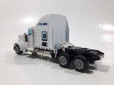 Unknown Brand Semi Tractor Truck White Die Cast Toy Car Vehicle