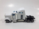 Unknown Brand Semi Tractor Truck White Die Cast Toy Car Vehicle