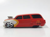 2000 Hot Wheels McDonald's Golden Arches Studebaker Wagon Red Die Cast Toy Car Vehicle
