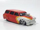 2000 Hot Wheels McDonald's Golden Arches Studebaker Wagon Red Die Cast Toy Car Vehicle