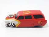 2000 Hot Wheels McDonald's Golden Arches Studebaker Wagon Red Die Cast Toy Car Vehicle