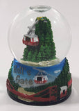Hell's Gate British Columbia Gondola Mountain Tree Tree Themed 2 1/2" Miniature Snow Globe