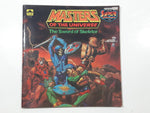 1983 Golden Books 11792 A Golden Super Adventure Book Masters Of The Universe The Sword of Skeletor Paper Cover Book