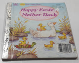 1985 Golden Books 10160-2 A First Little Golden Book Happy Easter Mother Duck Hard Cover Book