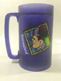 Theromserv Disney Disneyland Minnie Mouse Themed 6 1/4" Tall Purple Plastic Freezer Mug Cup