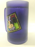 Theromserv Disney Disneyland Minnie Mouse Themed 6 1/4" Tall Purple Plastic Freezer Mug Cup