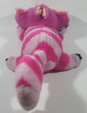 Walt Disney Store Disney Pixar Alice in Wonderland Cheshire Cat Pink Talking and Animated Motion Glow in the Dark Stuffed Plush Robotic