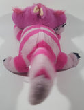 Walt Disney Store Disney Pixar Alice in Wonderland Cheshire Cat Pink Talking and Animated Motion Glow in the Dark Stuffed Plush Robotic