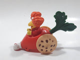 1987-1988 Red Fraggle Rock Radish Shaped Toy Car Vehicle McDonald's Happy Meal Toy