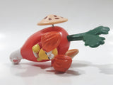 1987-1988 Red Fraggle Rock Radish Shaped Toy Car Vehicle McDonald's Happy Meal Toy