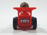 Ferrero Kinder Surprise MPG FT-3-113 Lion Driving Red Race Car 3" Long Pullback Friction Motorized Toy Car Vehicle