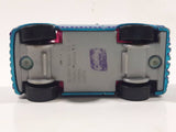 2007 Mattel Polly Pocket Convertible Blue and Pink Plastic Body Die Cast Toy Car Vehicle J1679 - No Windshield