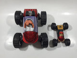 Spider-Man 3 3/4" Long and 6 3/4" Long Toy Vehicle Flip Cars