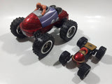 Spider-Man 3 3/4" Long and 6 3/4" Long Toy Vehicle Flip Cars
