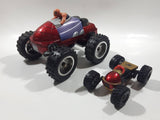 Spider-Man 3 3/4" Long and 6 3/4" Long Toy Vehicle Flip Cars