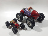 Spider-Man 3 3/4" Long and 6 3/4" Long Toy Vehicle Flip Cars