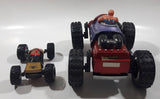 Spider-Man 3 3/4" Long and 6 3/4" Long Toy Vehicle Flip Cars