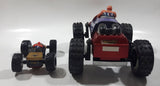 Spider-Man 3 3/4" Long and 6 3/4" Long Toy Vehicle Flip Cars