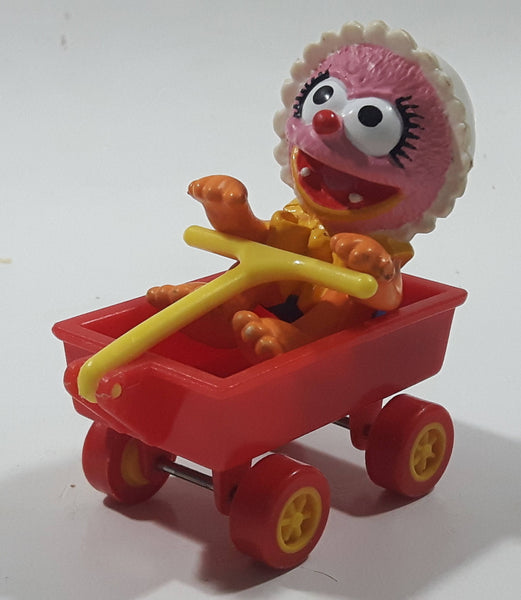 1986 Muppet Babies Animal in a Red Wagon Plastic Toy McDonald's Happy Meal