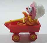 1986 Muppet Babies Animal in a Red Wagon Plastic Toy McDonald's Happy Meal