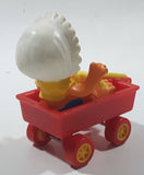 1986 Muppet Babies Animal in a Red Wagon Plastic Toy McDonald's Happy Meal