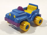 1988 McDonald's Garfield Blue Safari Jeep 2 3/4" Toy Car Vehicle