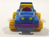 1988 McDonald's Garfield Blue Safari Jeep 2 3/4" Toy Car Vehicle