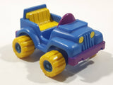 1988 McDonald's Garfield Blue Safari Jeep 2 3/4" Toy Car Vehicle