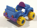 1988 McDonald's Garfield Blue Safari Jeep 2 3/4" Toy Car Vehicle