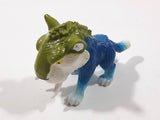 2012 Mattel Dreamworks Croods Macawnivore Blue 3" Long Toy Figure