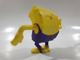 2012 McDonald's SpongeBob SquarePants Gymnastics Purple Leotard 3" Tall Toy Figure