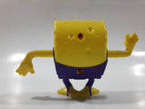 2012 McDonald's SpongeBob SquarePants Gymnastics Purple Leotard 3" Tall Toy Figure