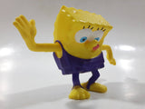 2012 McDonald's SpongeBob SquarePants Gymnastics Purple Leotard 3" Tall Toy Figure