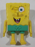 2009 Burger King SpongeBob SquarePants Green Shorts 3 1/2" Tall Toy Figure