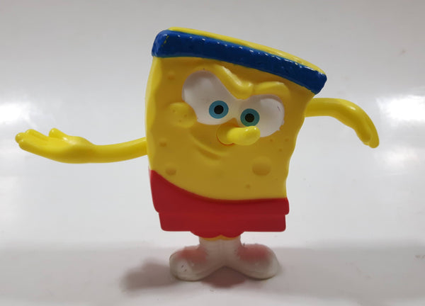 2012 McDonald's SpongeBob SquarePants Workout Clothes 3 1/4" Tall Toy Figure