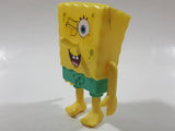 2009 Burger King SpongeBob SquarePants Green Shorts 3 1/2" Tall Toy Figure