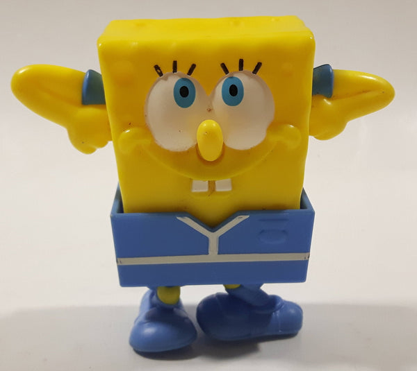 2012 McDonald's SpongeBob SquarePants Blue Clothes 3" Tall Toy Figure