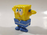 2012 McDonald's SpongeBob SquarePants Blue Clothes 3" Tall Toy Figure