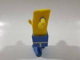 2012 McDonald's SpongeBob SquarePants Blue Clothes 3" Tall Toy Figure