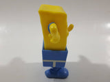 2012 McDonald's SpongeBob SquarePants Blue Clothes 3" Tall Toy Figure