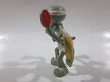 2012 McDonald's SpongeBob SquarePants Squidward Tennis Player 4" Tall Toy Figure