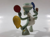 2012 McDonald's SpongeBob SquarePants Squidward Tennis Player 4" Tall Toy Figure