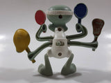 2012 McDonald's SpongeBob SquarePants Squidward Tennis Player 4" Tall Toy Figure