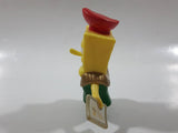 2007 Burger King SpongeBob SquarePants Red Hat Green Pants 3 3/4" Tall Toy Figure