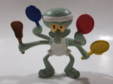 2012 McDonald's SpongeBob SquarePants Squidward Tennis Player 4" Tall Toy Figure