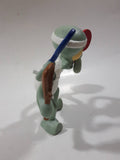 2012 McDonald's SpongeBob SquarePants Squidward Tennis Player 4" Tall Toy Figure