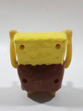2005 Burger King SpongeBob SquarePants Caveman 3 1/4" Tall Toy Figure