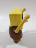 2005 Burger King SpongeBob SquarePants Caveman 3 1/4" Tall Toy Figure