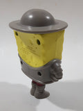 2005 Burger King SpongeBob SquarePants Brown Hat and Clothes 4" Tall Toy Figure