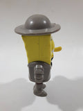 2005 Burger King SpongeBob SquarePants Brown Hat and Clothes 4" Tall Toy Figure